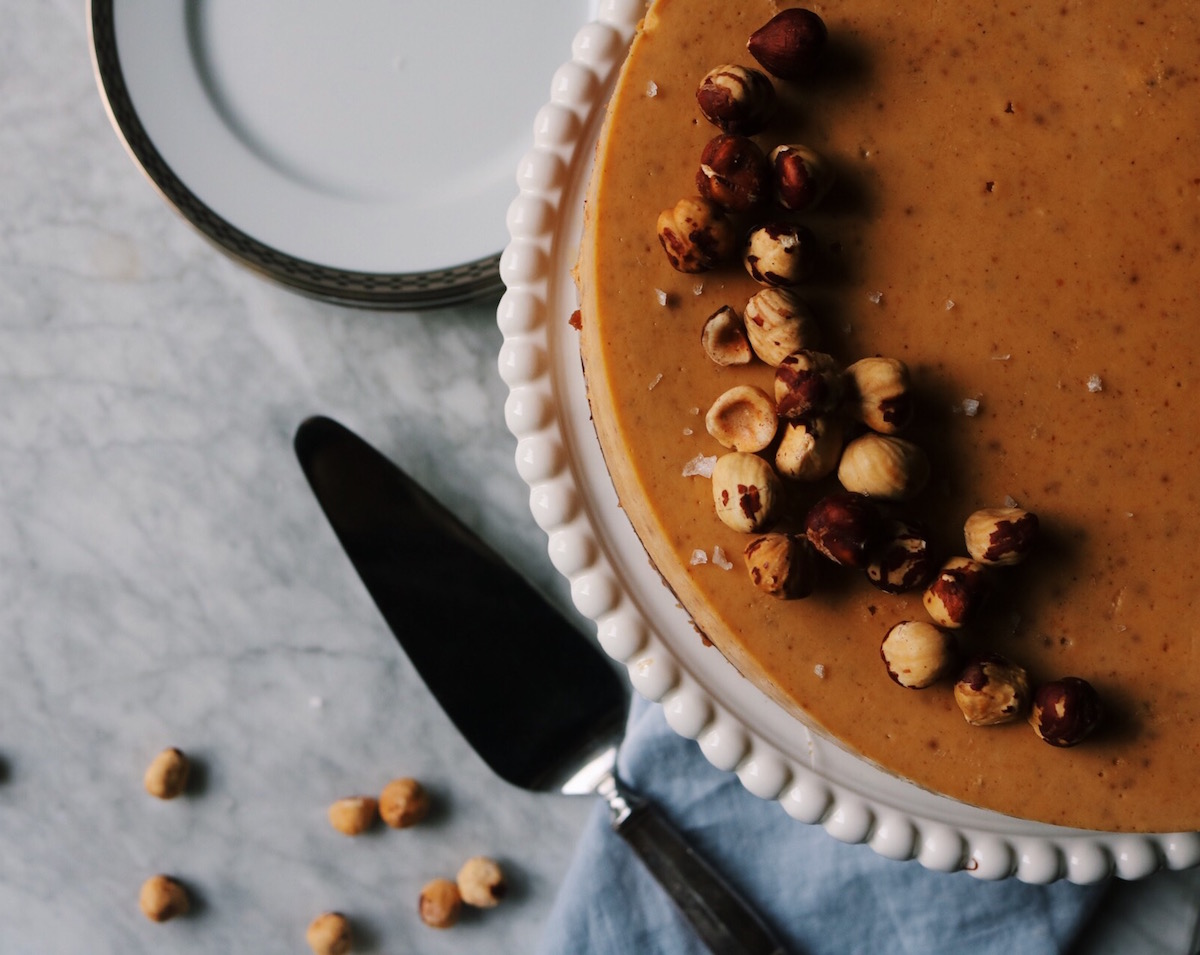Pumpkin Hazelnut Cheesecake Recipe | Displaced Housewife