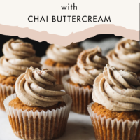Pumpkin Cupcakes With Chai Frosting