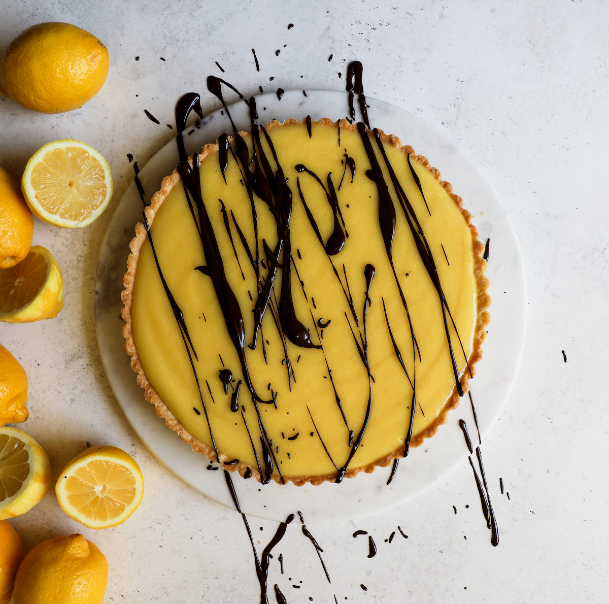 Chocolate Lemon Tart from Bake From Scratch (Vol 3) Cookbook by Brian Hart Hoffman via DisplacedHousewife, Rebecca Firth + Cookbook Giveaway!