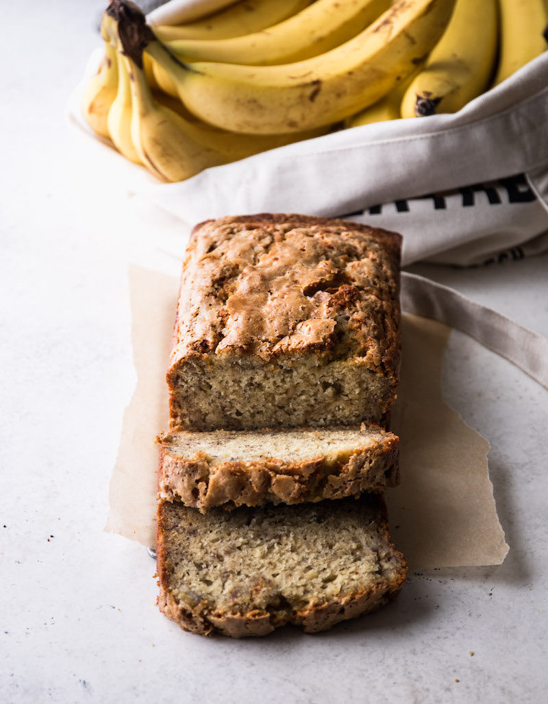 Everyday Banana Bread | Recipe via DisplacedHousewife Rebecca Firth
