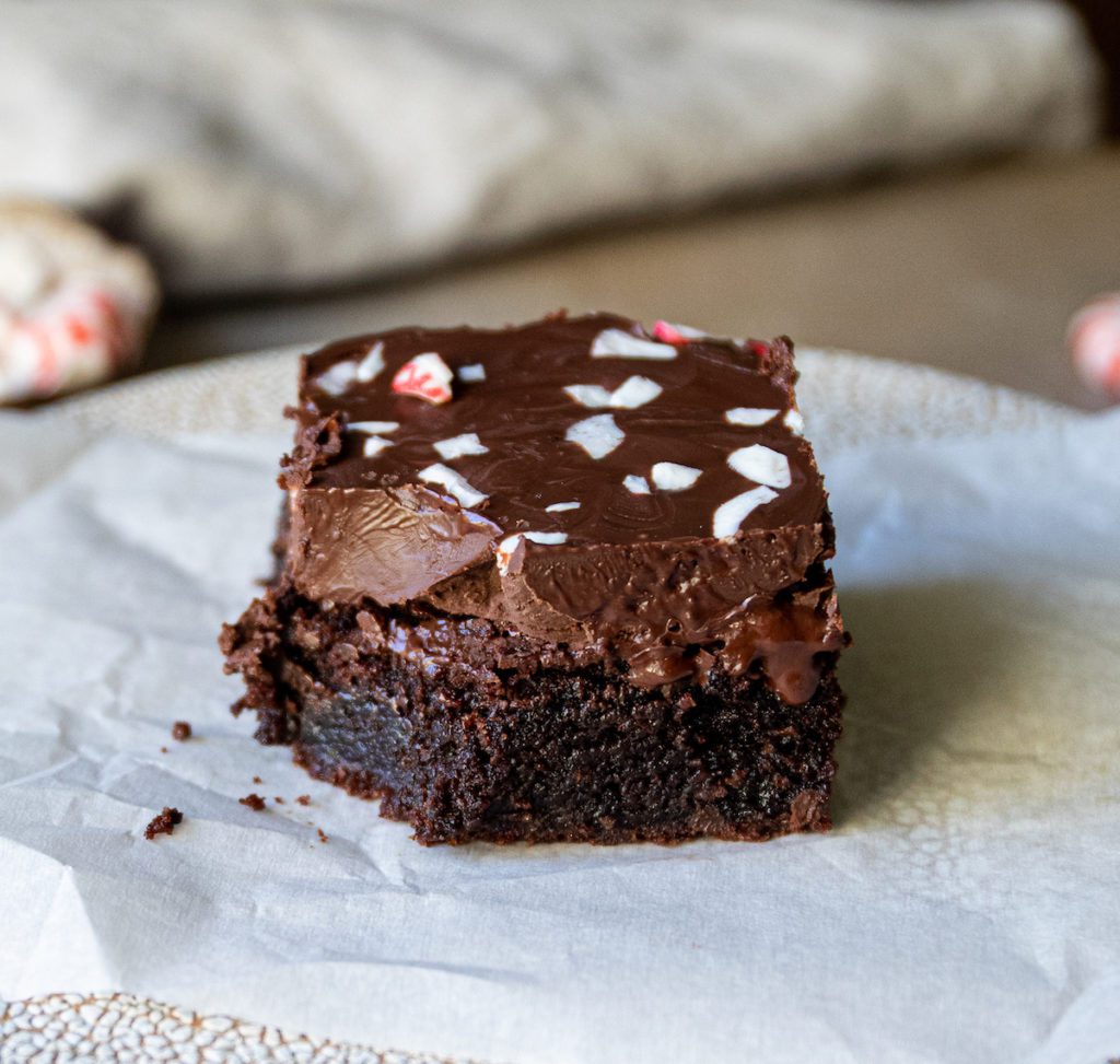 brownie with a bite out of it